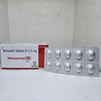 Minoxymax 2.5mg Tablets, Support for hair growth Image