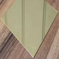 mirror polished brass sheet, luxury finishes, elevator Image