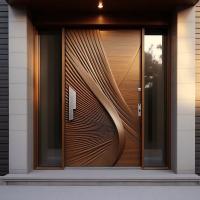 Modern Carving Door Design, Glossy finishing