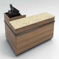 Modern Checkout Counter Image