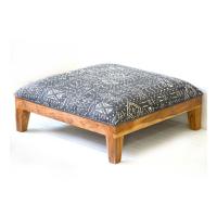 Modular Wooden Poufs