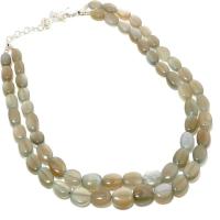 Moonstone Gray Beads