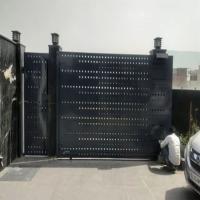 Ms Automatic Gate Grill, Polished Finish, 20 mtr Width