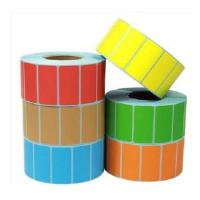 Multi Coloured Barcode Label, Size Range Custom