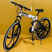 Multicolor Carbon Steel Bicycle, 26 size, foldable type