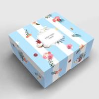 multicolor corrugated box, Full-color printed layers