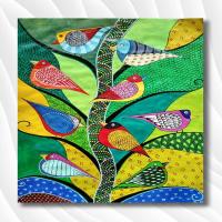Multicolor Gond Painting