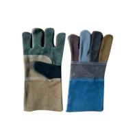 Multicolor Leather Hand Glove