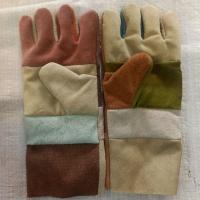 Multicolor Leather Hand Glove