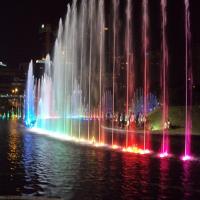 Multicolored Jumping Fountains