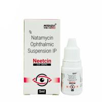 Natamycin Sulphate Eye Drops, Antifungal suspension Image