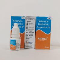 Natamycin Sulphate Eye Drops, Antifungal suspension