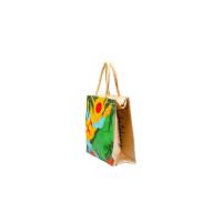 Natural Jute Folding Hand Purse 