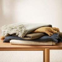 Natural Wool Throw Image