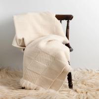 Natural Wool Throw