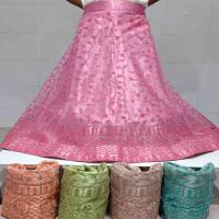 Delightful design embroidered Net Lehenga Choli heavy work