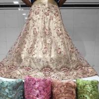 Delightful design embroidered Net Lehenga Choli heavy work