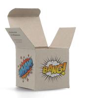 Offset Gloss Printed Corrugated Box, Glossy vibrant