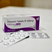 Ofloxacin Tablets IP, Fluoroquinolone formula