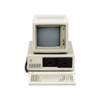 Old Desktop Cpu, Devices provide fewer cables, stylish