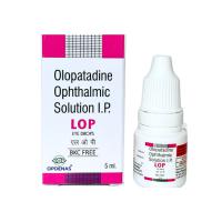 Olopatadine HCL Eye Drops, Antihistamine formulation