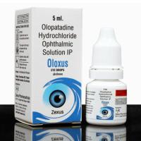 Oloxus Eye Drops, Fast-acting allergy blocker Image
