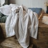 Organic Linen Blanket, Sustainably sourced⁣