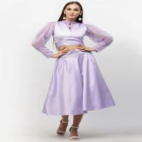 Organza Lilac Top