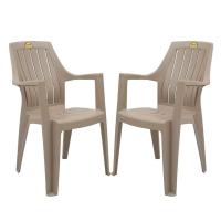 Outdoor Plastic Armchair, Extra elegance, stackable