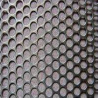 Outdoor SS Perforated Sheet, Large round holes