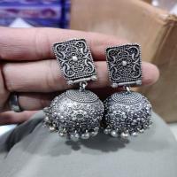 Oxidised Jhumka