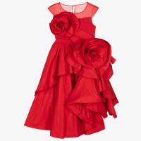 Stylish Latest Fashion Designer Embroidery Kids Gown