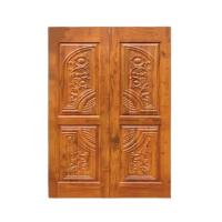 Peacock Wood Carving Door, Attractive colour