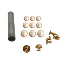 Pearl Brass Rivet