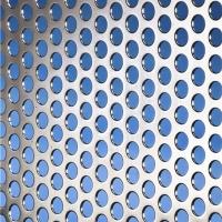 High-Quality Round Stainless Steel Flat Perforated Metal Sheet