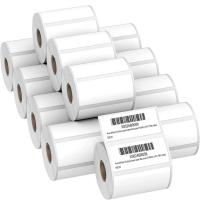 Perforated Barcode Address Labels, Shipping usage Image