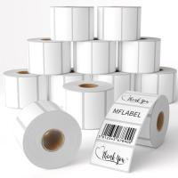 Perforated Barcode Label Roll, Clean, easy tearing