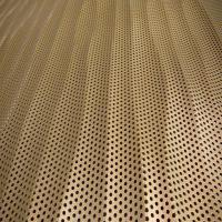 Perforated Brass Sheet, Material Brass alloy