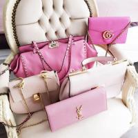 Pink Designer Handbags