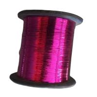 Pink Metallic Zari Thread