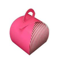 Pink Pizza Boxes Handle, Built-in carry handles