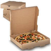 pizza delivery box, Reinforced locking mechanism Image