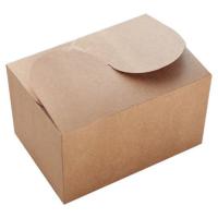 plain food Cardboard box, Basic unprinted structure