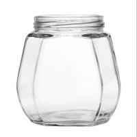 Plain glass jar