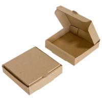 plain pizza box, Unprinted, clean-cut cardboard