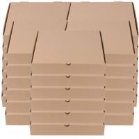 plain pizza boxes, Unbranded clean surface