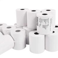 Plain White Atm Printer Paper Roll, Waterproof type Image