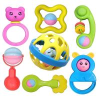 Plastic Baby Rattle Toy