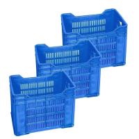 Plastic Nestable Crates, Dry Container, Stain free