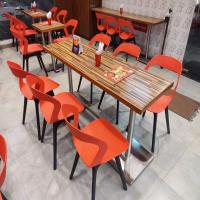 Plastic Restaurant Chairs, Multicolor, moulded